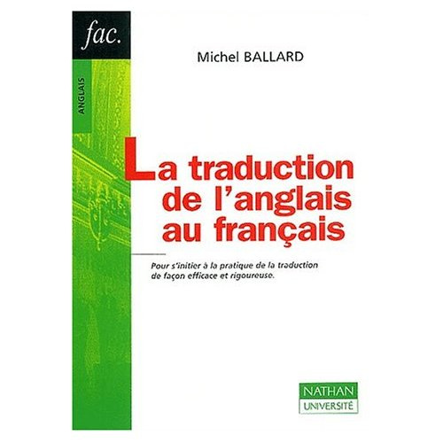 Emprunter LA TRADUCTION DE L'ANGLAIS AU FRANCAIS livre