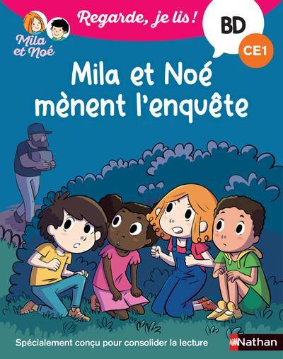Emprunter Mila et Noé : Mila et Noé mènent l'enquête. CE1 livre