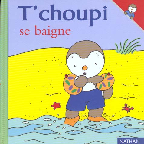 Emprunter T'choupi se baigne livre
