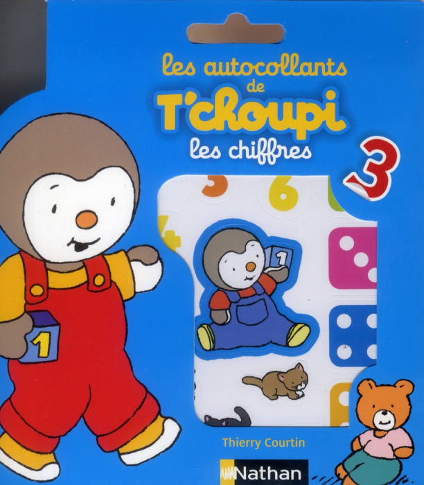 Emprunter Les autocollants de T'choupi, les chiffres livre