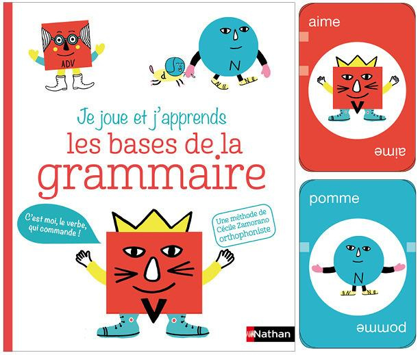Emprunter Les bases de la grammaire. Avec un jeu de cartes livre