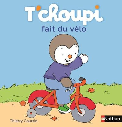 Emprunter T'choupi fait du vélo livre