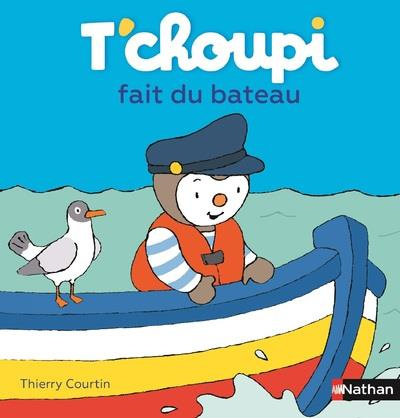 Emprunter T'choupi fait du bateau livre