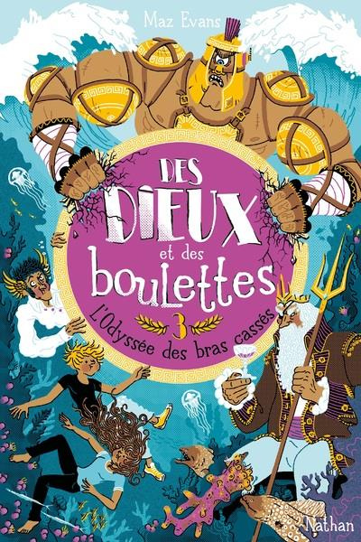 Emprunter Des dieux et des boulettes Tome 3 : L'Odyssée des bras cassés ! livre