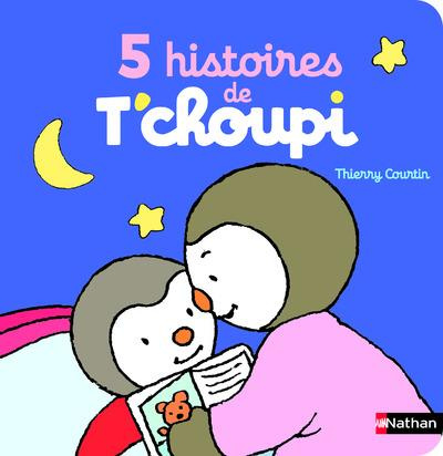Emprunter 5 histoires de T'choupi. T'choupi fait un tour de manège ; T'choupi va au cirque ; T'choupi veut tou livre