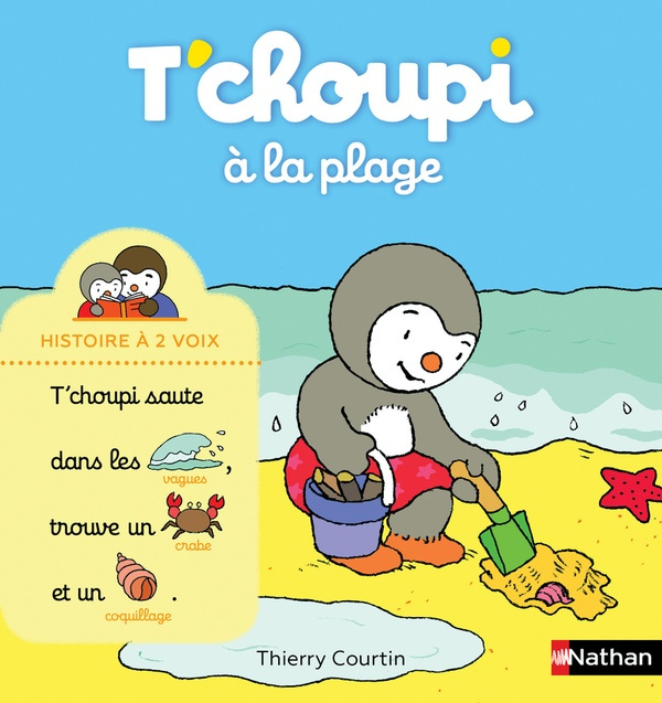 Emprunter T'choupi, l'ami des petits : T'choupi à la plage livre