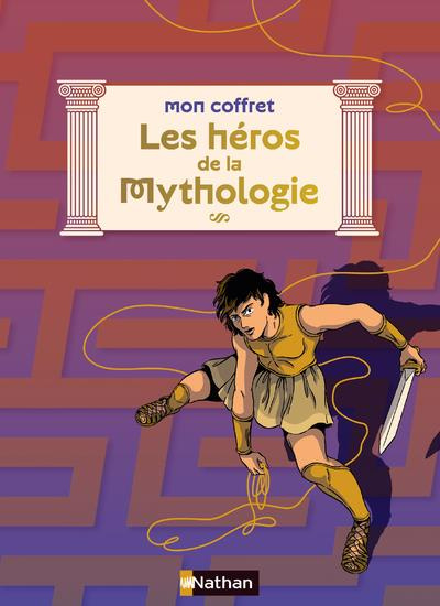 Emprunter Mon coffret Les héros de la mythologie en 3 volumes. Thésée contre le Minotaure ; Dans le ventre du livre