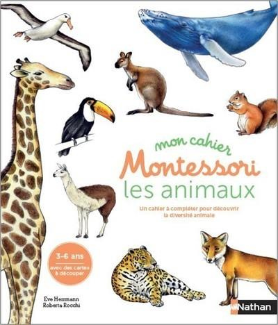 Emprunter Mon cahier Montessori les animaux des continents livre