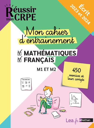 Emprunter Mon cahier d'entraînement Mathématiques-Français M1 et M2. Edition 2023-2024 livre