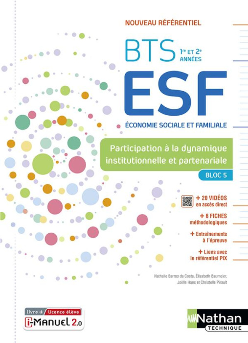 Emprunter Participation à la dynamique institutionnelle et partenariale BTS ESF 1re et 2e année. Edition 2023 livre