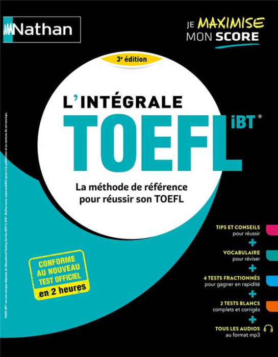 Emprunter L'intégrale TOEFL. 3e édition livre