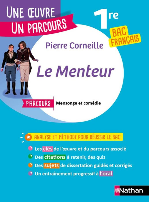Emprunter Le menteur. 1re Bac Français livre