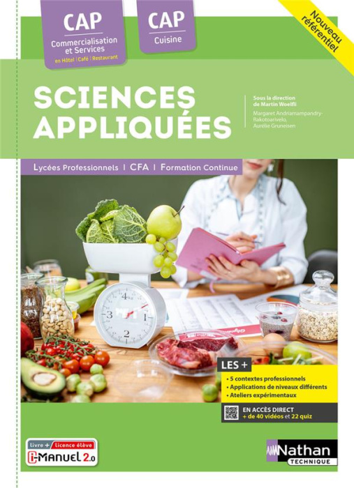 Emprunter Sciences appliquées CAP Cuisine CAP Commercialisation et services en Hôtel-Café-Restaurant. Edition livre