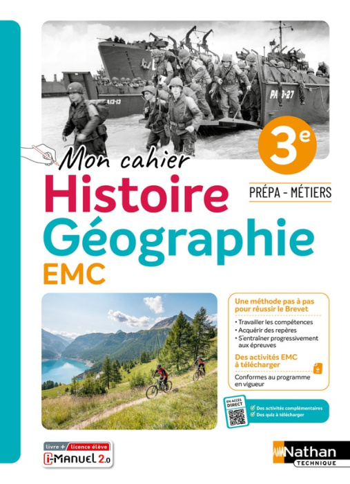 Emprunter Histoire Géographie EMC 3e prépa-métiers. Mon cahier livre