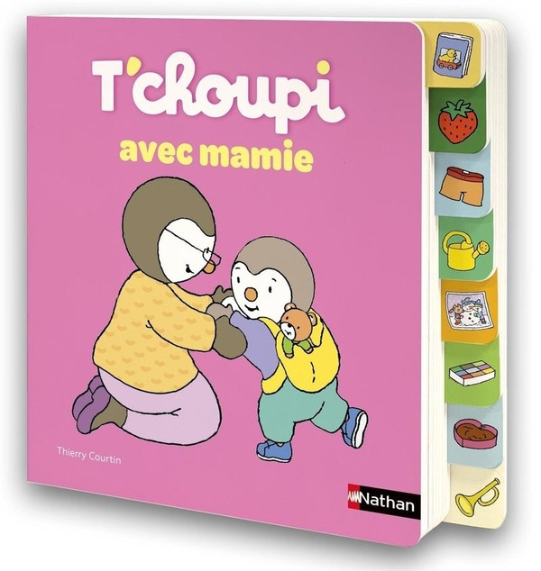 Emprunter T'choupi avec mamie livre