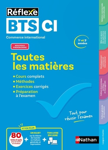 Emprunter Toutes les matières BTS CI Commerce International, 1re et 2e années livre
