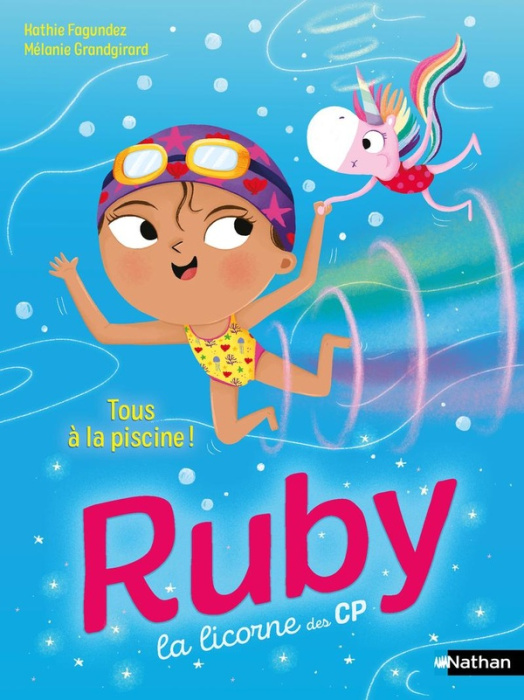 Emprunter Ruby, la licorne des CP : Tous à la piscine ! livre