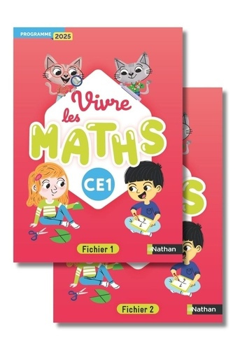 Emprunter Vivre les maths CE1. Fichier de l'élève livre