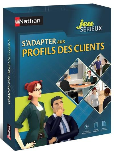 Emprunter COFFRET JEU SERIEUX-S'ADAPTER AUX PROFILS DES CLIENTS BPRO/BAC/BTS (5 CD-ROMS GUIDE PED FICH ELEVE) livre