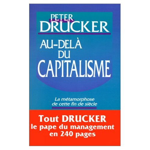 Emprunter AU-DELA DU CAPITALISME - LA METAMORPHOSE DE CETTE FIN DE SIECLE livre