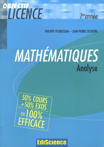 Emprunter Mathématiques. Analyse 50% cours 50% exos, 2e édition livre