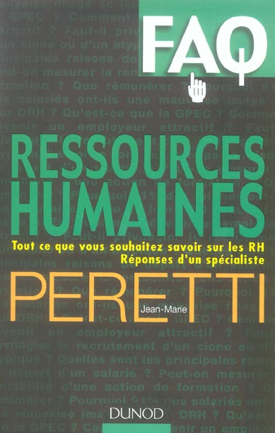 Emprunter Ressources humaines. Tout ce que vous souhaitez savoir sur les RH. Réponses d'un spécialiste livre