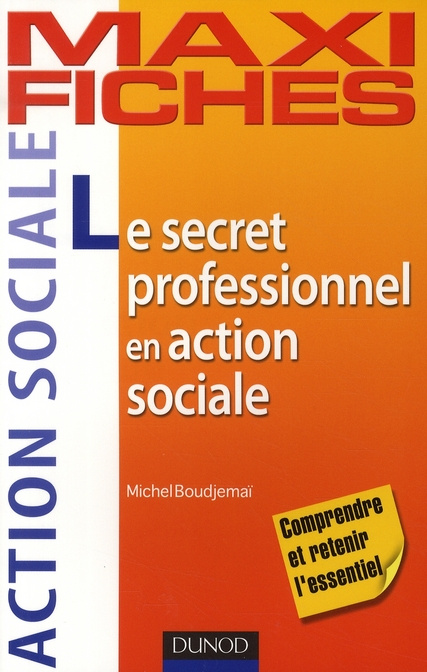 Emprunter Le secret professionnel en action sociale livre