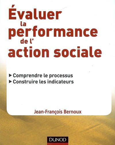 Emprunter Evaluer la performance de l'action sociale. Comprendre le processus, construire les indicateurs livre