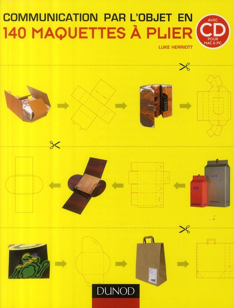 Emprunter La communication par l'objet en 140 maquettes à plier. Avec 1 CD-ROM livre