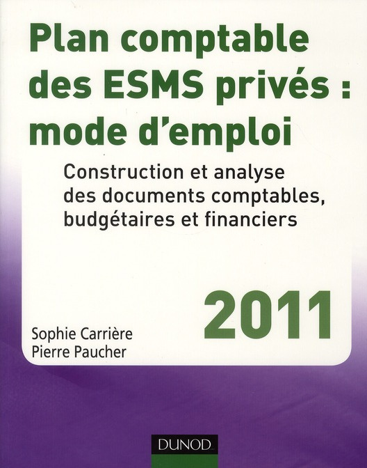 Emprunter Plan comptable des ESMS privés : mode d'emploi. Construction et analyse des documents comptables, bu livre