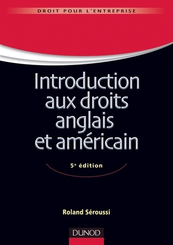 Emprunter Introduction aux droits anglais et américain. 5e édition livre