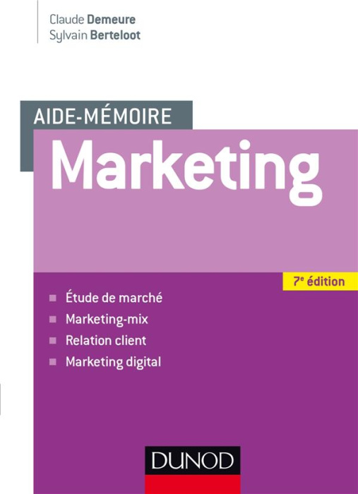 Emprunter Marketing. 7e édition livre