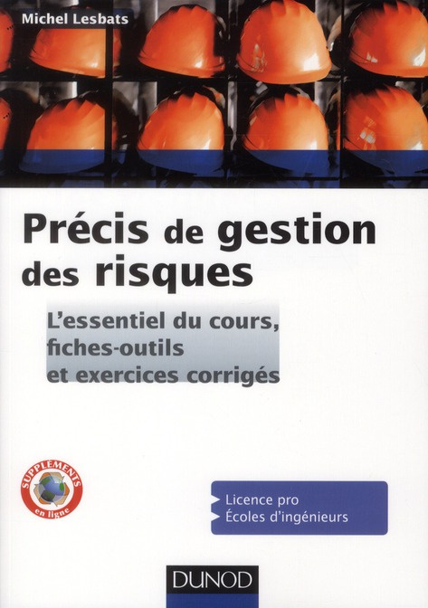 Emprunter Précis de gestion des risques. Cours et exercices corrigés livre