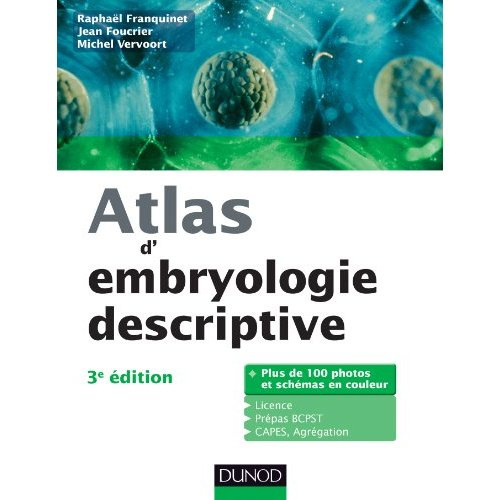Emprunter ATLAS D'EMBRYOLOGIE DESCRIPTIVE livre