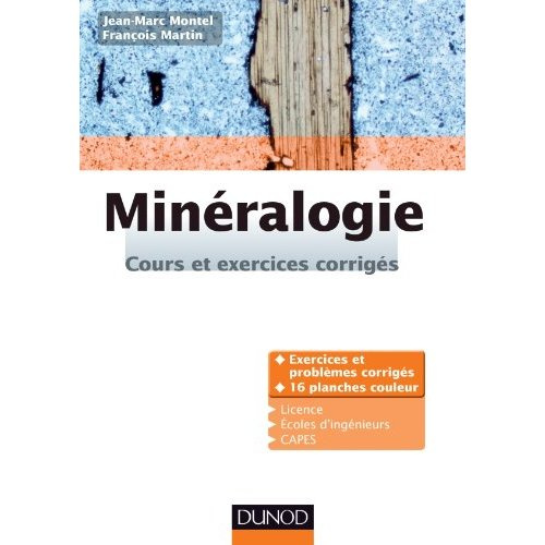 Emprunter Minéralogie. Cours et exercices corrigés livre