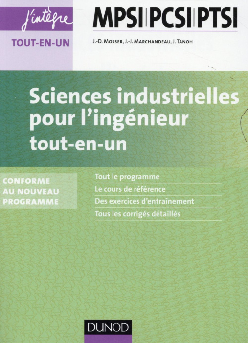 Emprunter SCIENCES INDUSTRIELLES POUR L'INGENIEUR MPSI-PCSI-PTSI - 2E ED. - TOUT-EN-UN livre