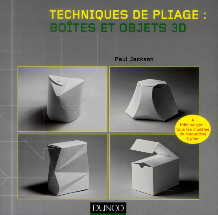 Emprunter Packaging, boîtes et objets 3D. Imaginez et réalisez vos propres maquettes à plier livre