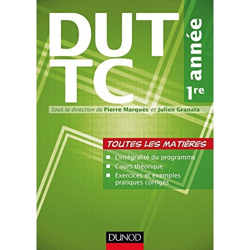 Emprunter DUT TC 1RE ANNEE - TOUTES LES MATIERES livre