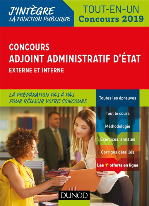 Emprunter Concours Adjoint administratif d'Etat livre