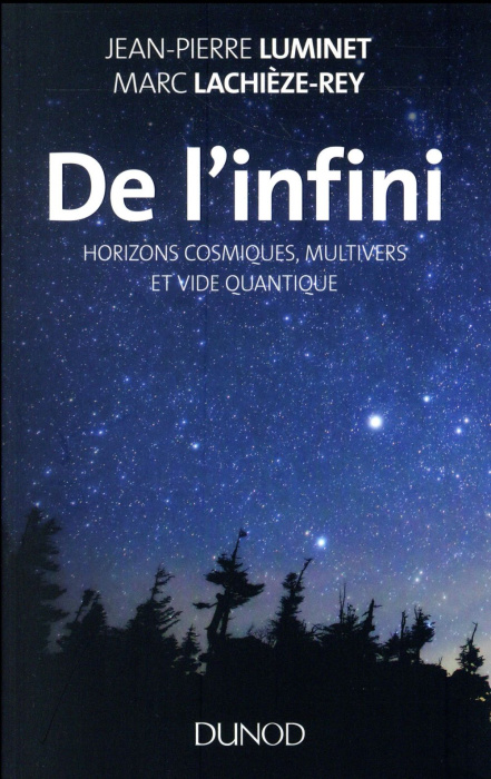 Emprunter De l'infini / Horizons cosmiques , multivers et vide quantique livre