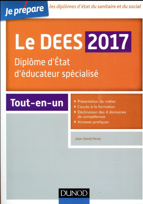 Emprunter Le DEES. Diplôme d'Etat d'éducateur spécialisé, Edition 2017 livre