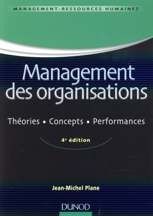 Emprunter Management des organisations livre