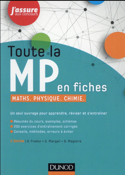 Emprunter Toute la MP en fiches. Maths, physique, chimie, 2e édition livre