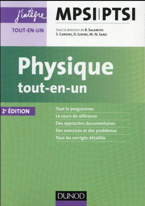 Emprunter Physique tout-en-un MPSI-PTSI. 2e édition livre