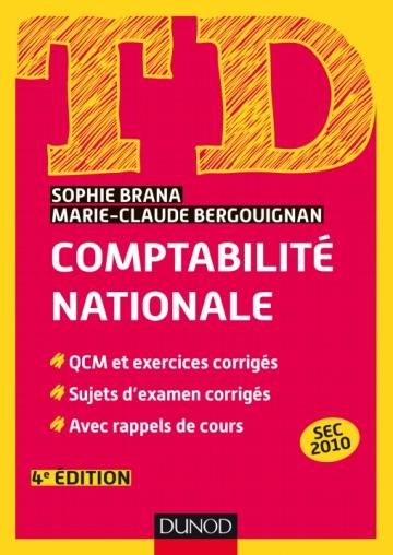 Emprunter Comptabilité nationale. QCM et exercices corrigés, sujets d'examens corrigés, avec rappels de cours, livre