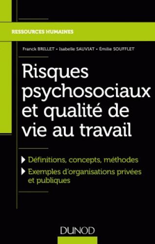 Emprunter Risques psychosociaux et qualité de vie au travail livre