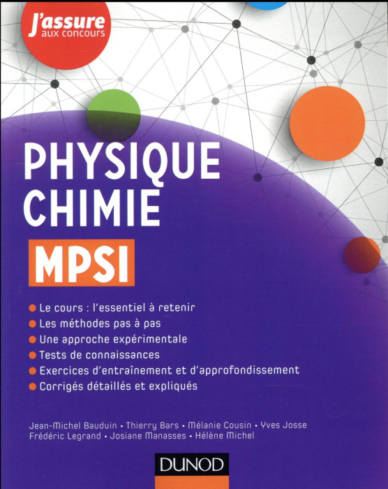 Emprunter Physique-chimie MPSI livre