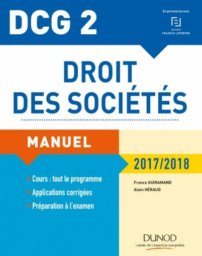 Emprunter Droit des sociétés DCG 2. Edition 2017-2018 livre