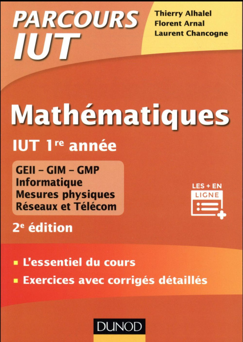 Emprunter Mathématiques, IUT 1e année. 2e édition livre