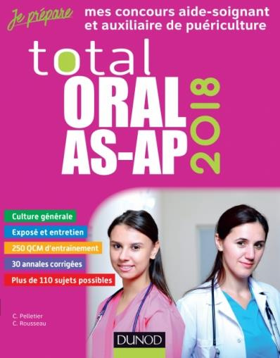 Emprunter TOTAL ORAL AS-AP 2018 - CONCOURS AIDE-SOIGNANT ET AUXILIAIRE DE PUERICULTURE livre